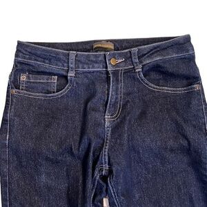 30”x31” Apparel Collection women’s Blue Dark-Wash High-Rise Straight-Leg Jeans S
